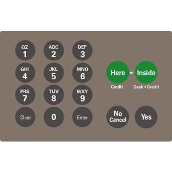SPARES CRIND KEYPAD ADA