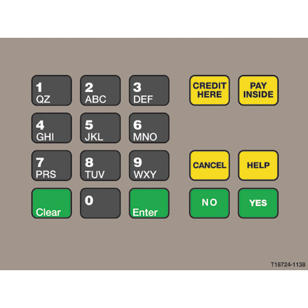 GRAPH KEYPAD INFO/MONO