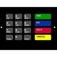OVLAY CRIND KEYPAD 16 POS