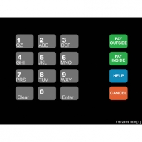 OVLAY CRIND KEYPAD 16 POS