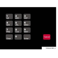 OVLAY CRIND KEYPAD 13 POS
