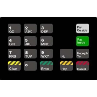 OVLAY CRIND KEYPAD 18 POS