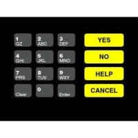 OVLAY CRIND KEYPAD 16 POS