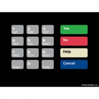 OVLAY CRIND KEYPAD 16 POS (F35)