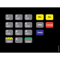 OVLAY CRIND KEYPAD 17 POS (F35)