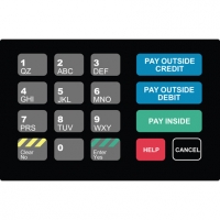 OVLAY CRIND KEYPAD 17 POS