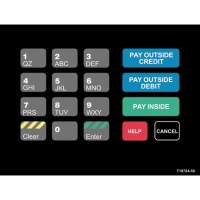 OVLAY CRIND KEYPAD 17 POS