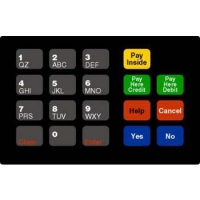 OVLAY CRIND KEYPAD 19 POS