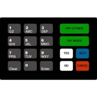 OVLAY CRIND KEYPAD 18 POS