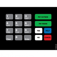 OVLAY CRIND KEYPAD 18 POS (F35)