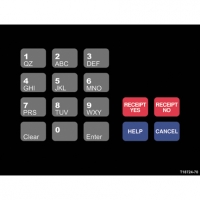 OVLAY CRIND KEYPAD 16 POS