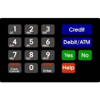 OVLAY CRIND KEYPAD 18 POS