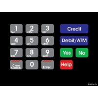 OVLAY CRIND KEYPAD 18 POS (F35)