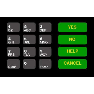 OVLAY CRIND KEYPAD-X CRIN