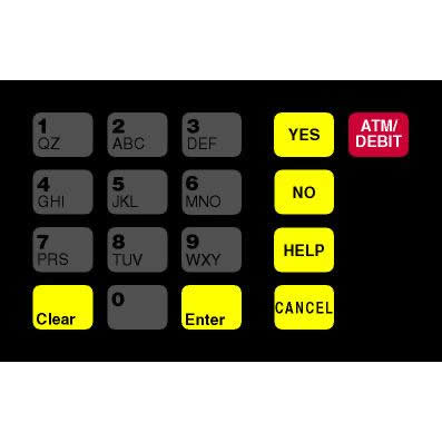 OVLAY EXT CRIND KEYPAD