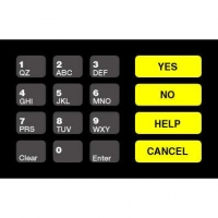 OVLAY CRIND KEYPAD 16 POS