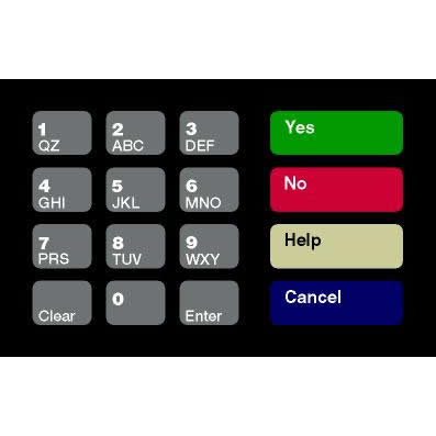 OVLAY EXT CRIND KEYPAD