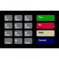 OVLAY EXT CRIND KEYPAD