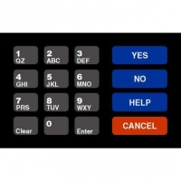 OVLAY CRIND KEYPAD    POS