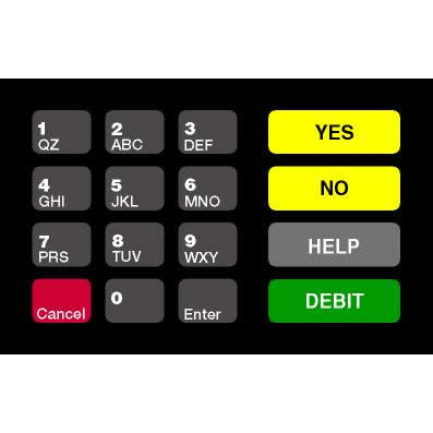 OVLAY EXT CRIND KEYPAD