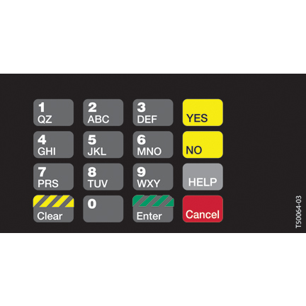 OVLY REVISED CRIND KEYPAD (F35)