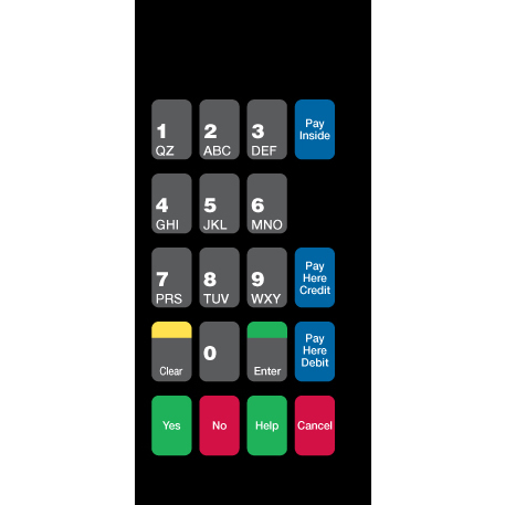 GRAPH KEYPAD ADA