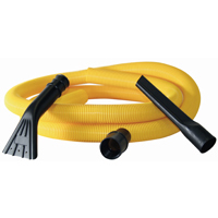 An image of item: 2" Yellow 15' Vacuum Hose