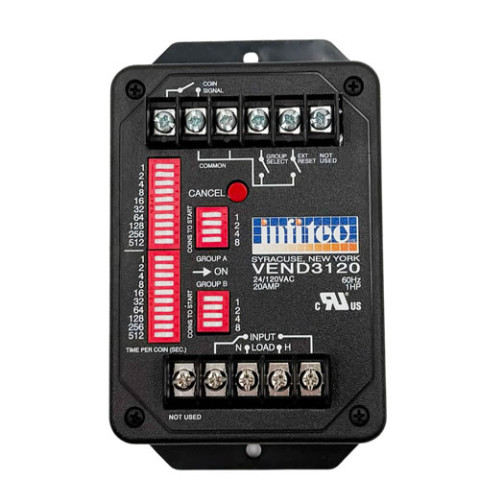 Infitec - Vend 3120, 120VAC timer, 20A