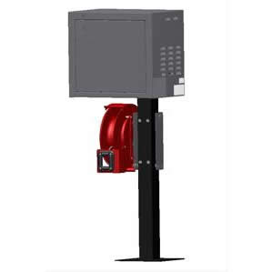 Retractable Hose Retrofit Kit for Air Machine Pedestal 8819 or 8819-KNG Only