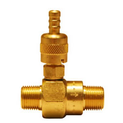Downstream Acid Injector - Maxi-Flow - Adjustable - 3-5 GPM ? Brass
