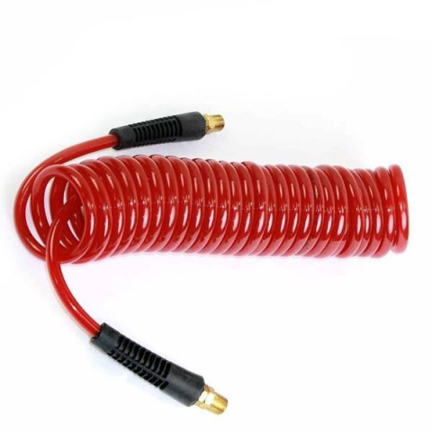 1/4" x 20' Red Coil Air Hose