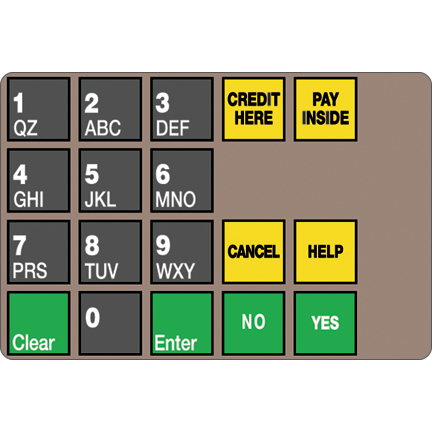 4X6 DECAL GRAPHIC CONOCO