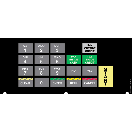 177, 4X6 DECAL, W/START, TEXACO