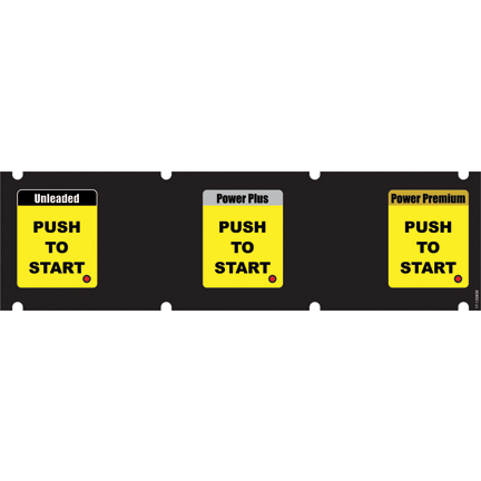 017-132830-   177, 1X5 DECAL, UNL/PLUS/ (E19)