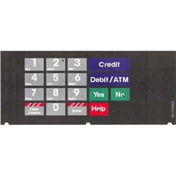 4X6 KEYPAD OVERLAY,MOBIL