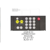 Tokheim 320131-002 4" x 6" Keypad Kit w/o DPT 