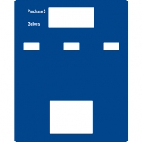 MONEY VOLUME PANEL ASSY BLUE