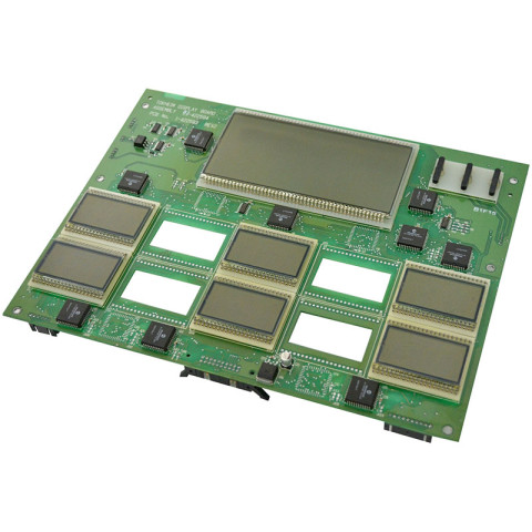 3 PRODUCT MONEY / VOLUME, CASH / CREDIT MAIN DISPLAY BOARD