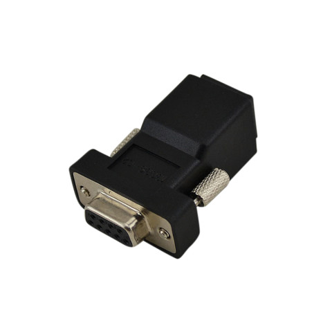 ADAPTER, FEMALE DB9-RJ45,MOLDED