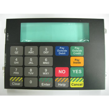 KYPD ASSY,CPM,21K,TEX W/DEB (E6)