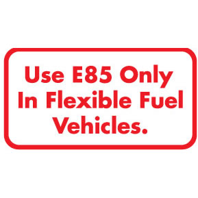 DCL,OVTN,MISC,SH,E85 FLEX WARNING