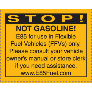 DCL,OVTN,MISC,PHO,E85 WARNING