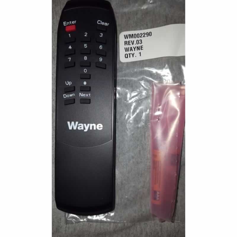 Dresser Wayne WM002290 REMOTE CONTROL WITH BATTERY